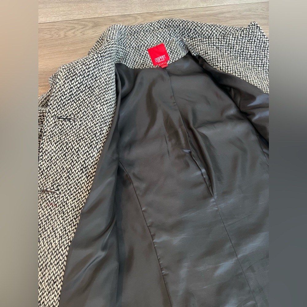 Vintage Esprit Wool Button Down Jacket - image 5